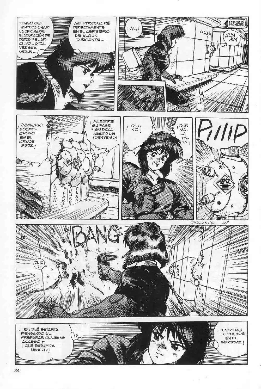 Ghost in the Shell (Manga) (1989) - Capítulo 7 - Página 36 - LectorTMOo