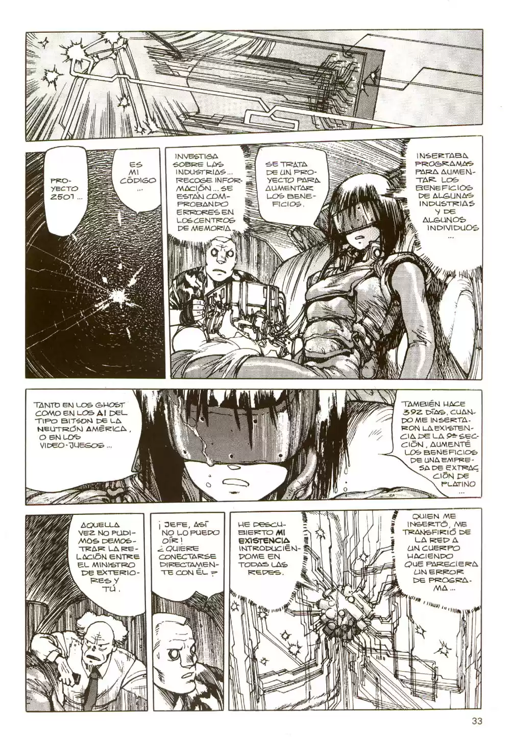 Ghost in the Shell (Manga) (1989) - Capítulo 9 - Página 35 - LectorTMOo
