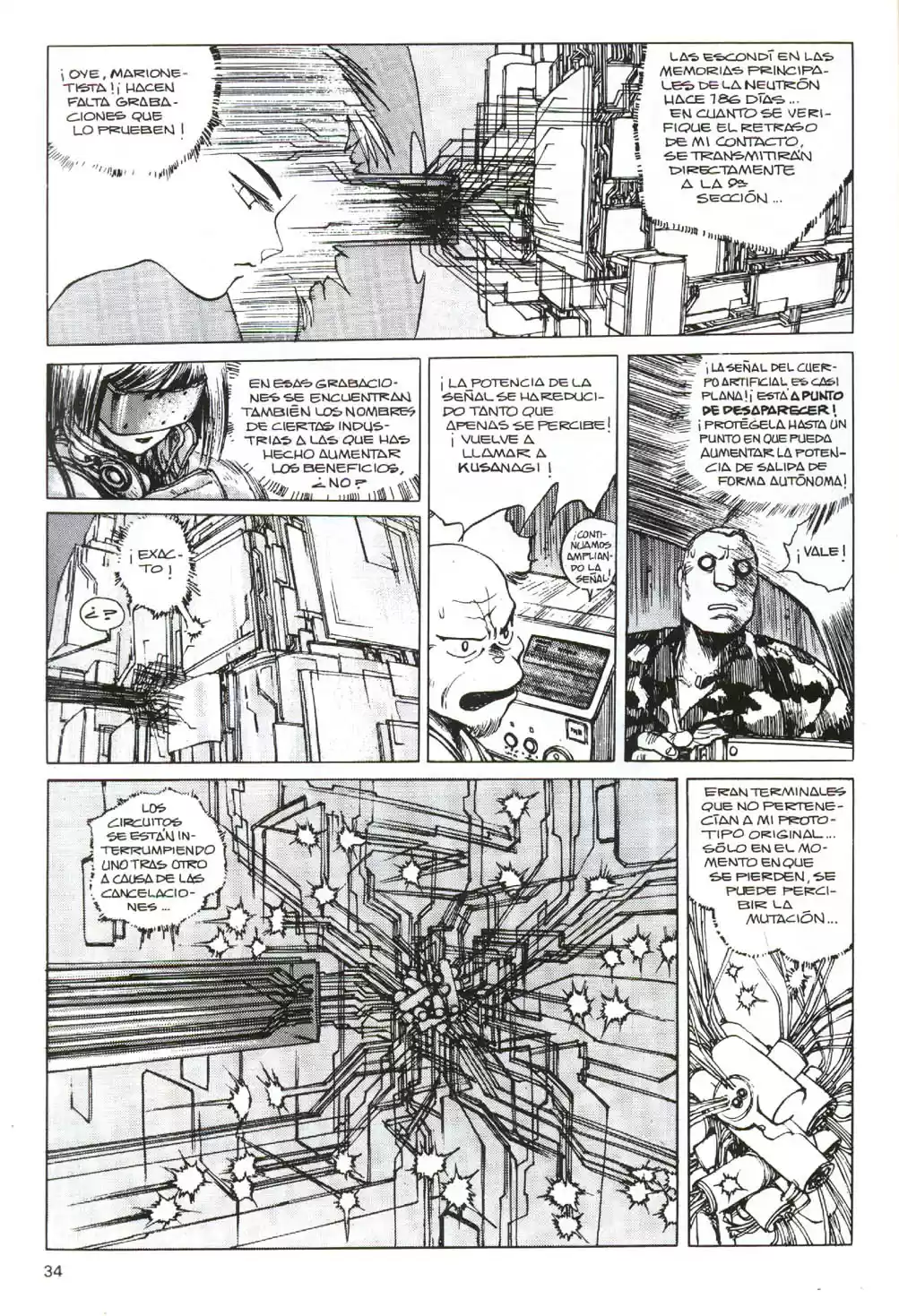 Ghost in the Shell (Manga) (1989) - Capítulo 9 - Página 36 - LectorTMOo