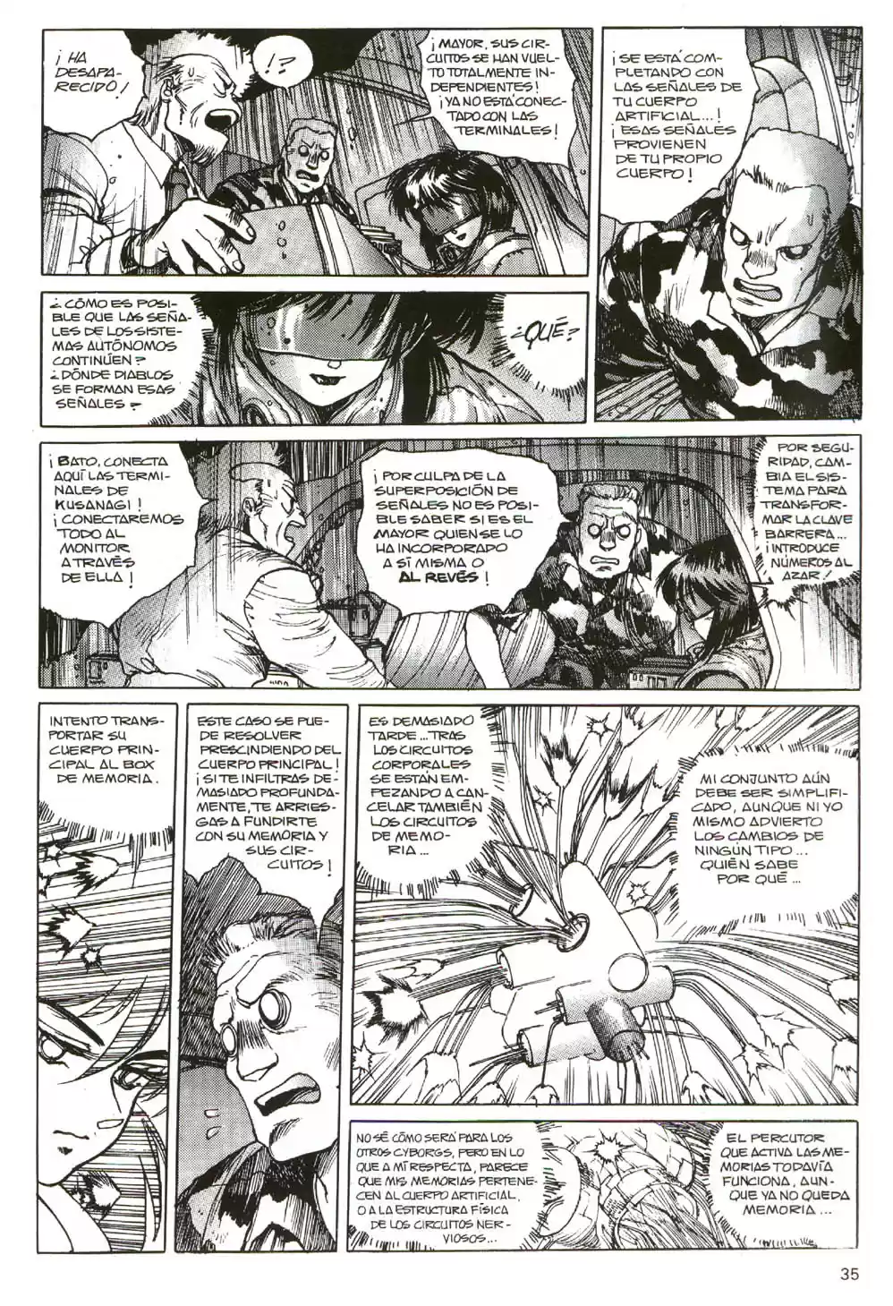 Ghost in the Shell (Manga) (1989) - Capítulo 9 - Página 37 - LectorTMOo