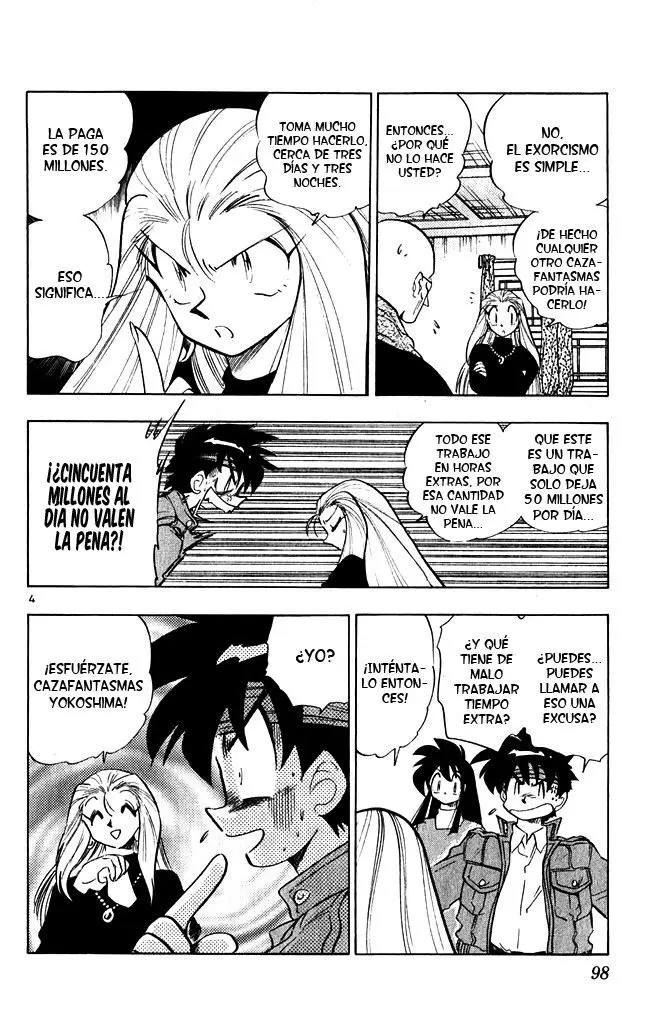 Ghost Sweeper Mikami Gokuraku Taisakusen!! (1991) - Capítulo 268 - Página 4 - LectorTMOo