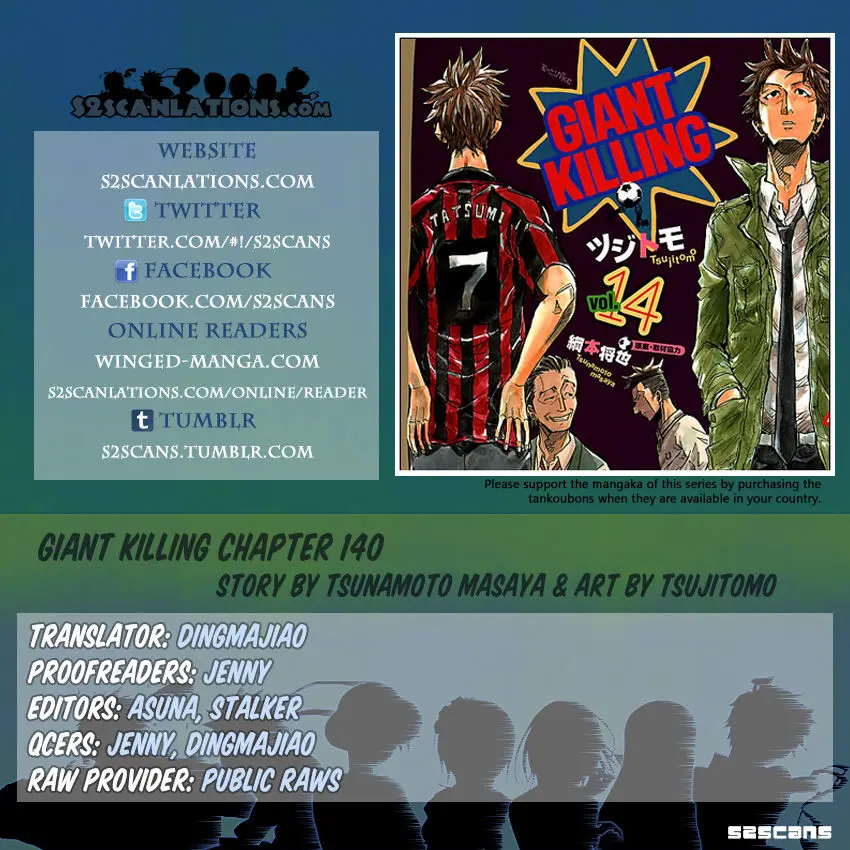 Giant Killing (2007) - Capítulo 140 - Página 24 - LectorTMOo