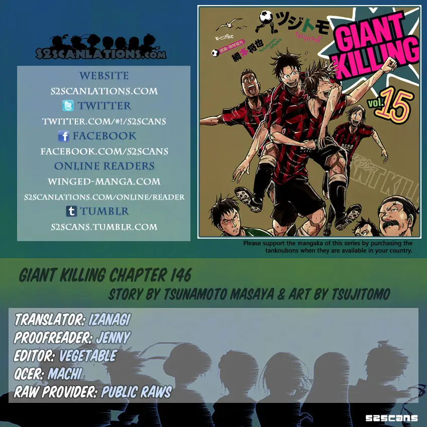 Giant Killing (2007) - Capítulo 146 - Página 22 - LectorTMOo