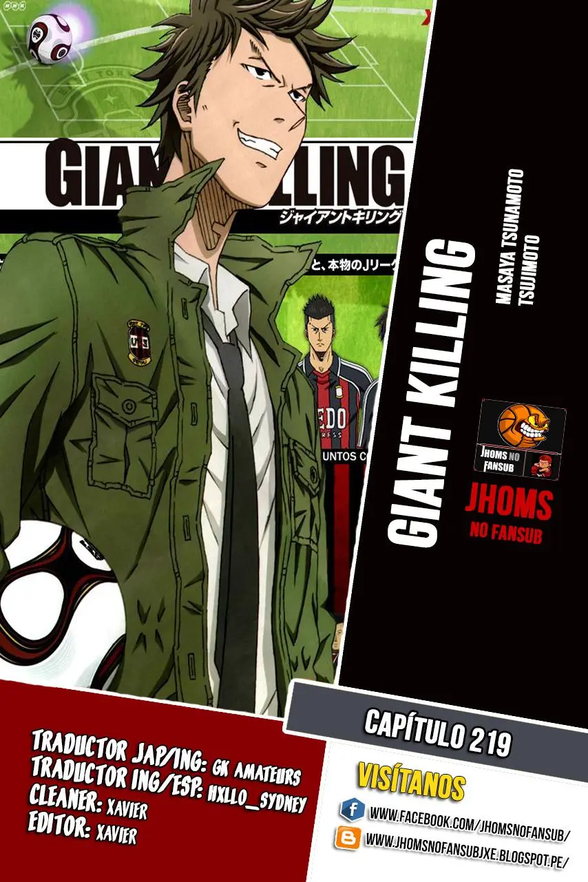 Giant Killing (2007) - Capítulo 225 - Página 2 - LectorTMOo