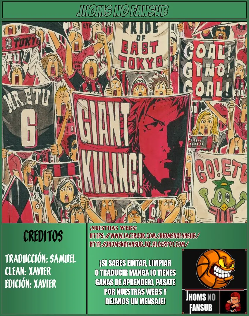 Giant Killing (2007) - Capítulo 240 - Página 1 - LectorTMOo