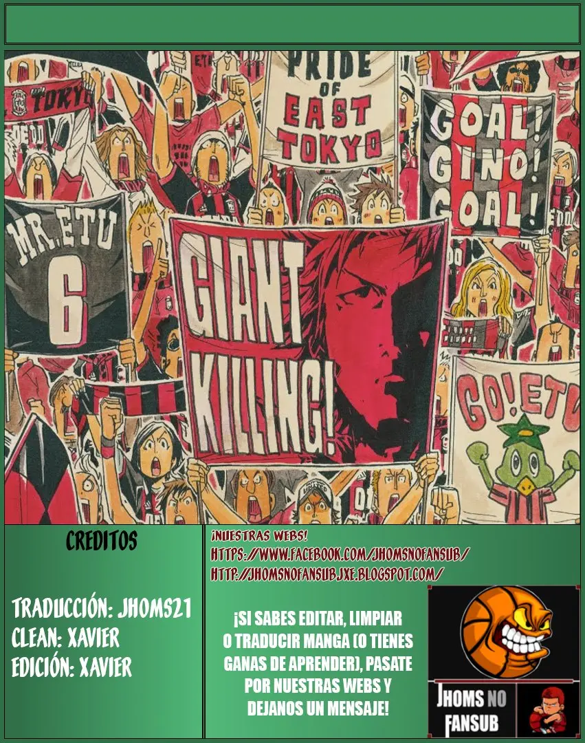 Giant Killing (2007) - Capítulo 255 - Página 1 - LectorTMOo