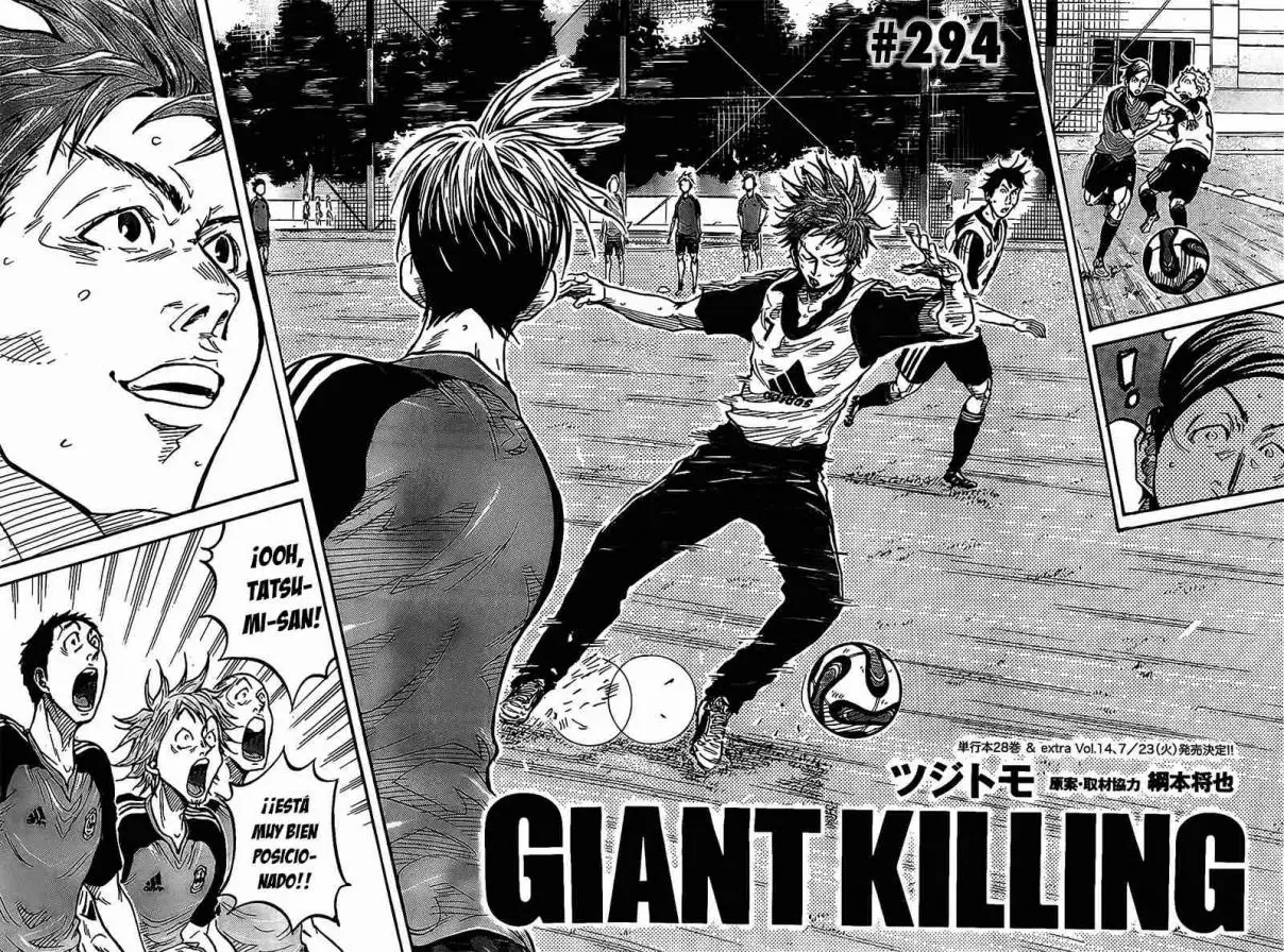 Giant Killing (2007) - Capítulo 294 - Página 3 - LectorTMOo