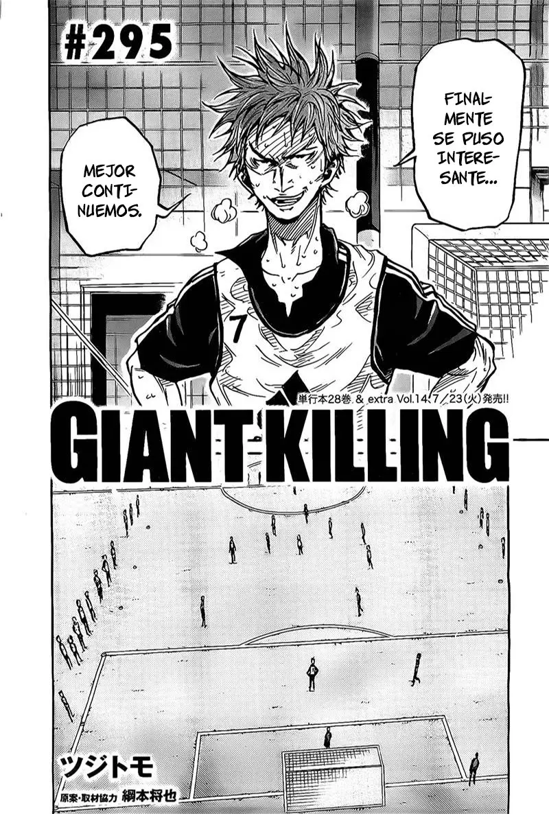 Giant Killing (2007) - Capítulo 295 - Página 5 - LectorTMOo