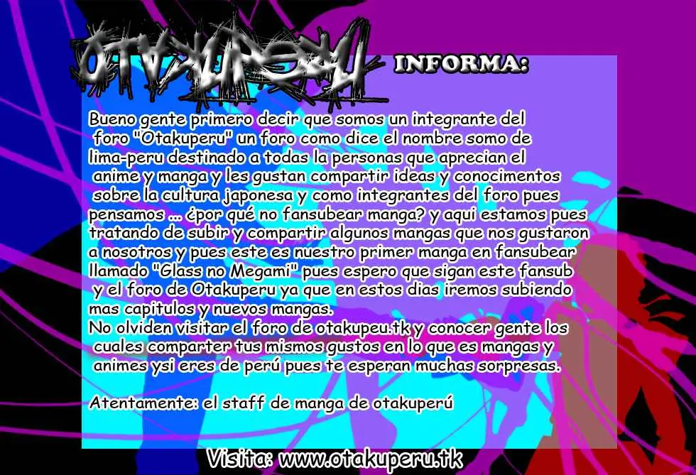 Glass no Megami (2006) - Capítulo 1 - Página 1 - LectorTMOo