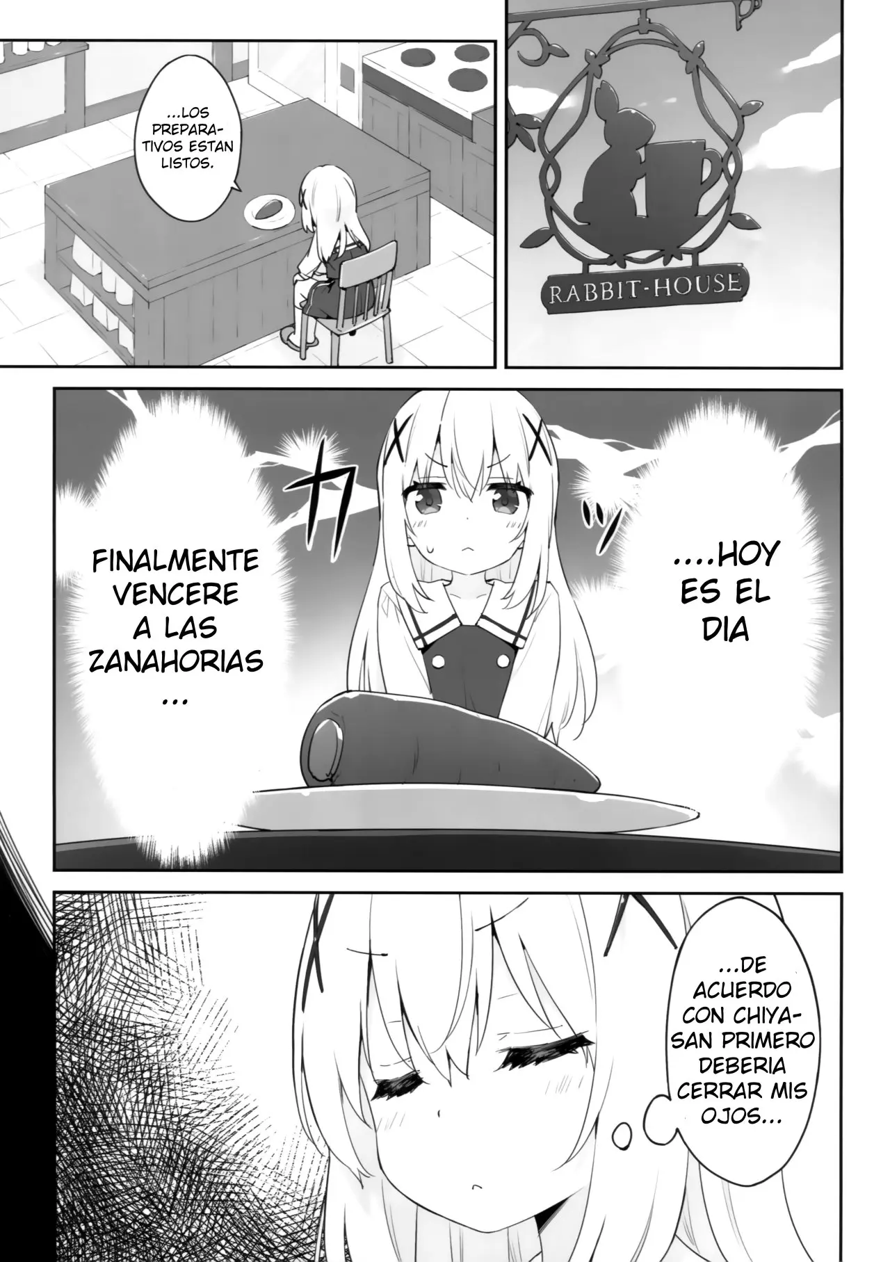 Gochuumon wa Usagi desu ka? - Luminocity 22 (Doujinshi) - Capítulo 0.01 - Página 4 - LectorTMOo