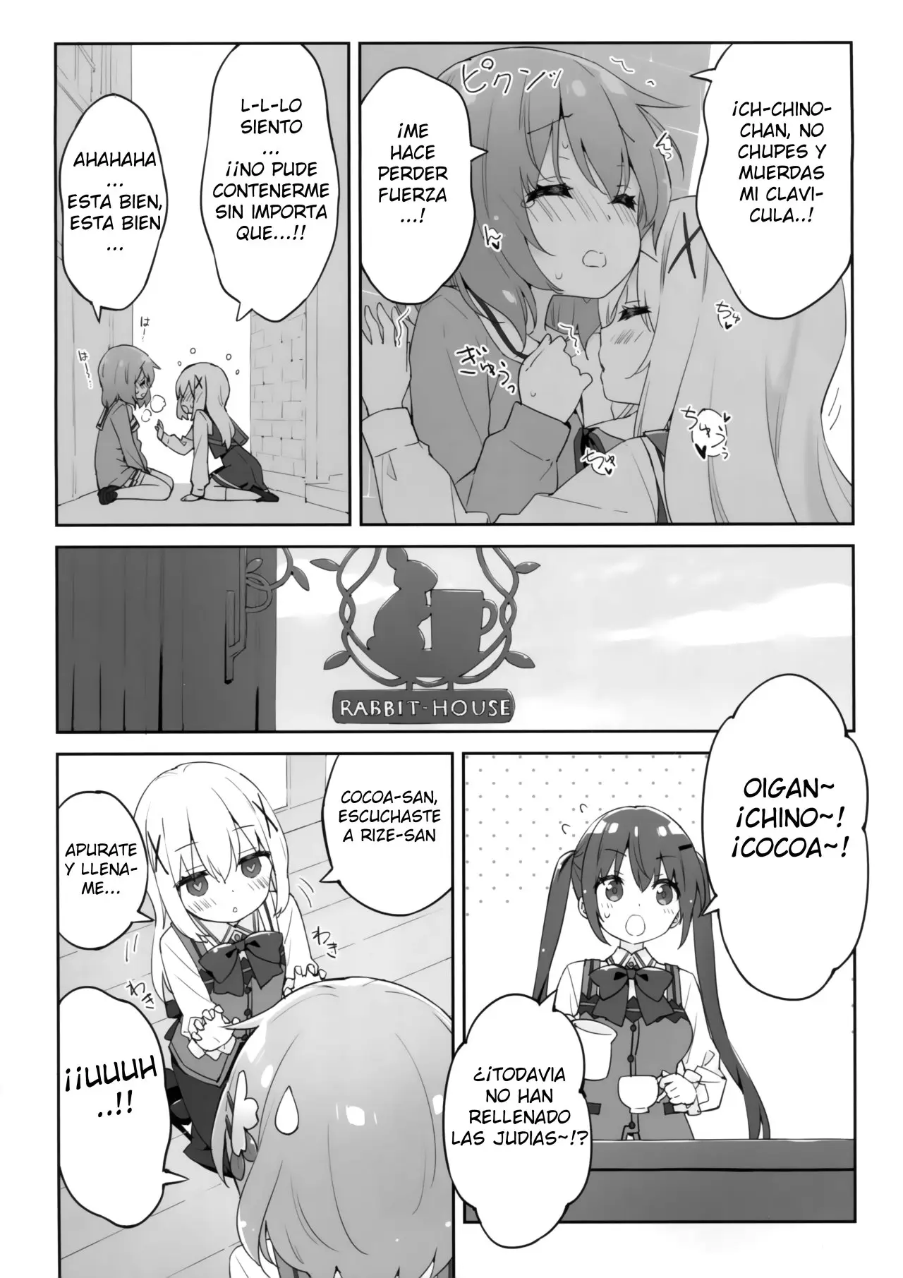 Gochuumon wa Usagi desu ka? - Luminocity 22 (Doujinshi) - Capítulo 0.01 - Página 14 - LectorTMOo