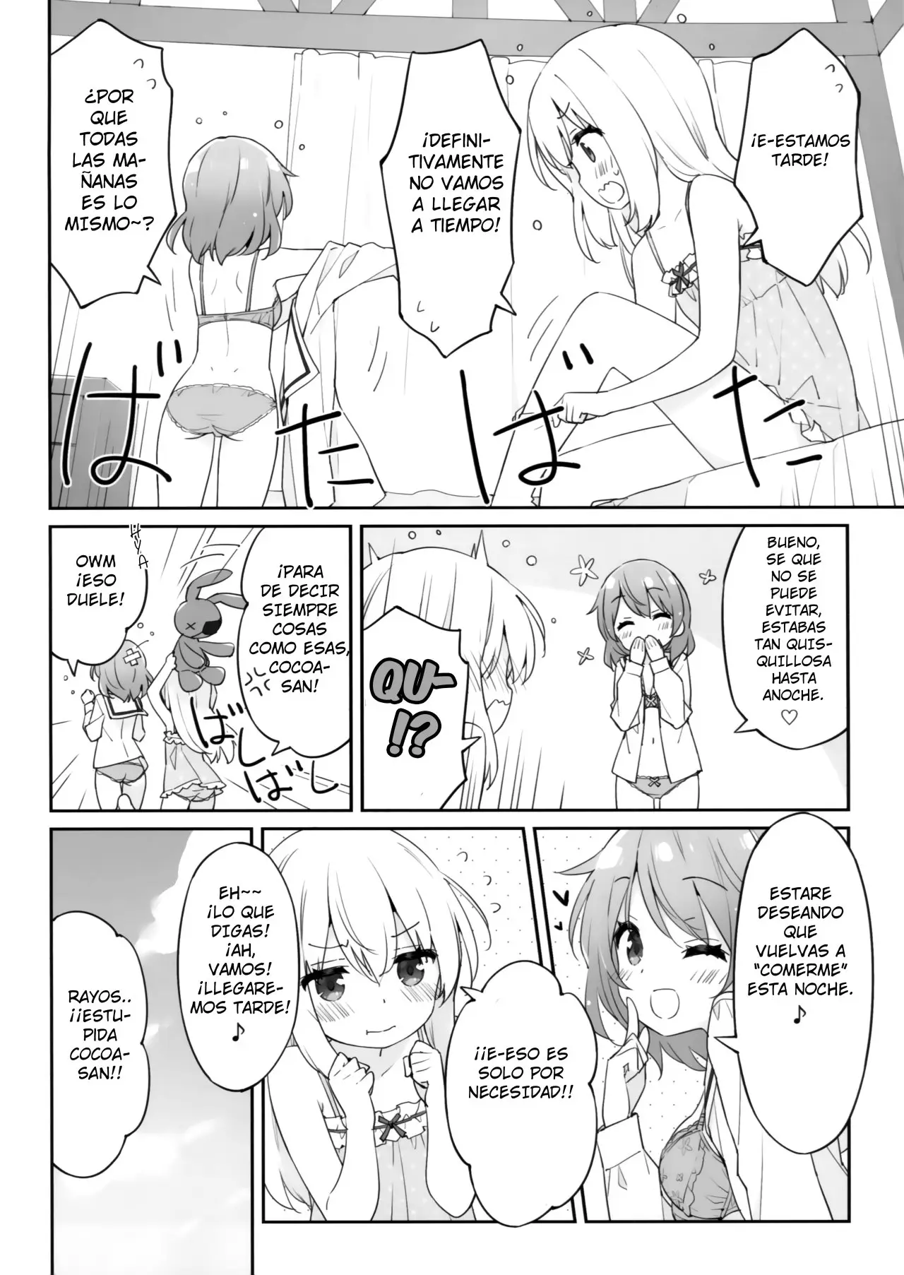 Gochuumon wa Usagi desu ka? - Luminocity 22 (Doujinshi) - Capítulo 0.01 - Página 19 - LectorTMOo