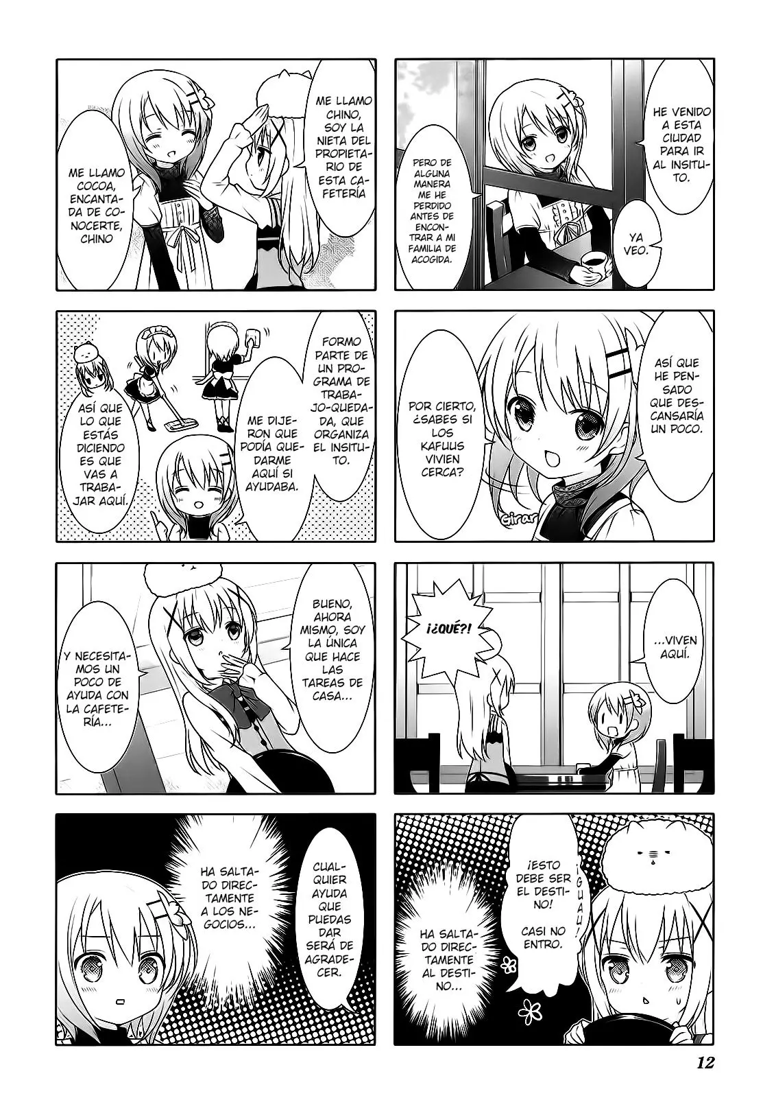 Gochuumon wa Usagi desu ka? (2011) - Capítulo 1 - Página 4 - LectorTMOo