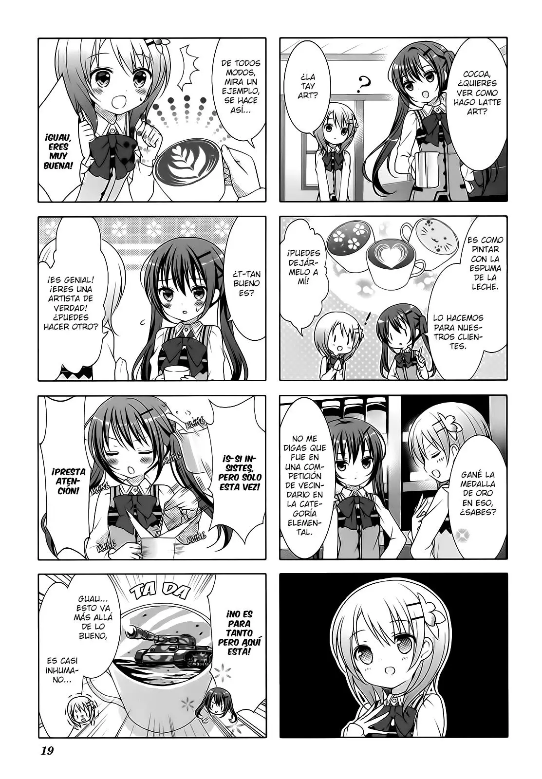 Gochuumon wa Usagi desu ka? (2011) - Capítulo 2 - Página 3 - LectorTMOo
