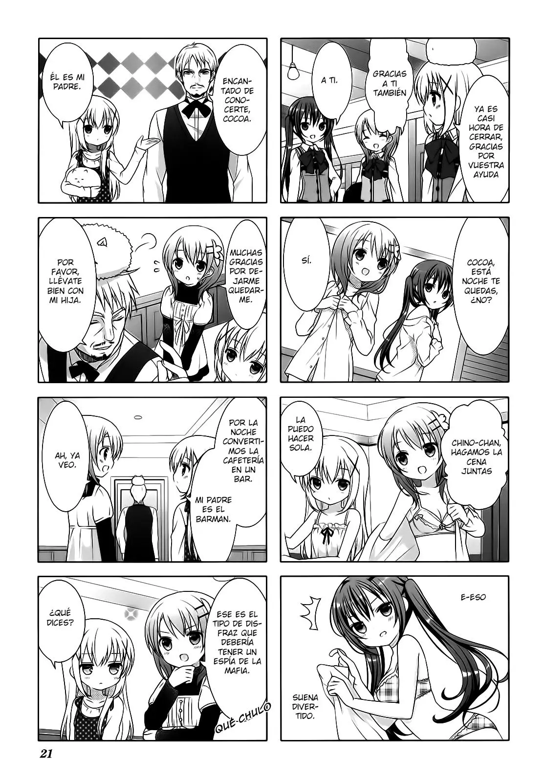 Gochuumon wa Usagi desu ka? (2011) - Capítulo 2 - Página 5 - LectorTMOo