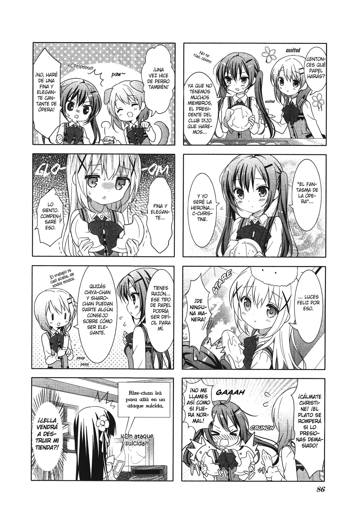 Gochuumon wa Usagi desu ka? (2011) - Capítulo 24 - Página 3 - LectorTMOo