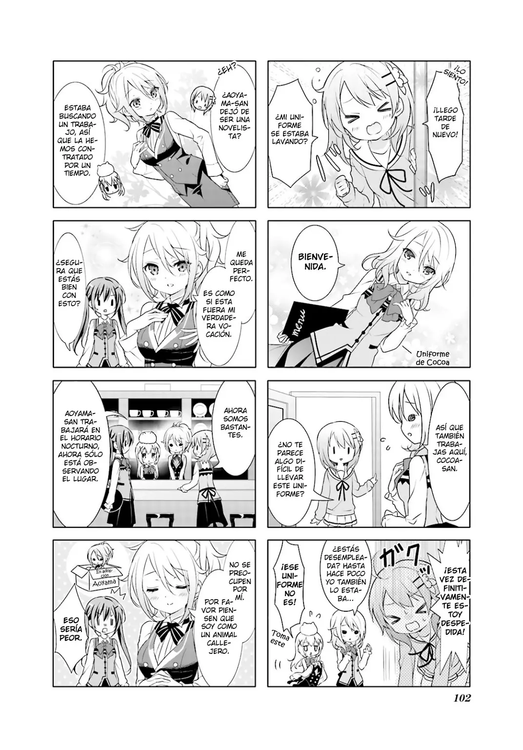 Gochuumon wa Usagi desu ka? (2011) - Capítulo 26 - Página 3 - LectorTMOo
