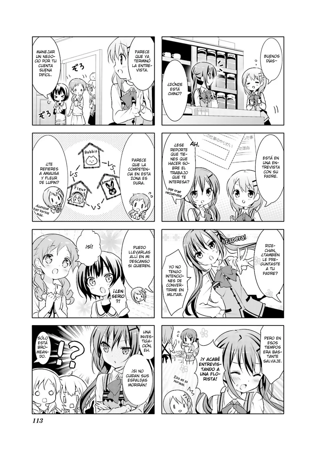 Gochuumon wa Usagi desu ka? (2011) - Capítulo 27 - Página 4 - LectorTMOo