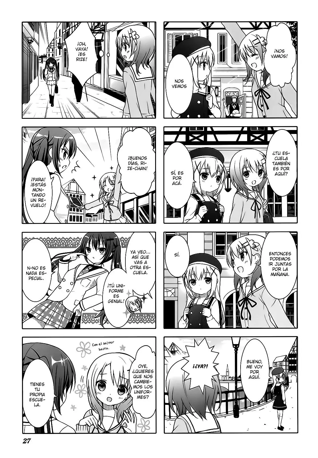 Gochuumon wa Usagi desu ka? (2011) - Capítulo 3 - Página 3 - LectorTMOo