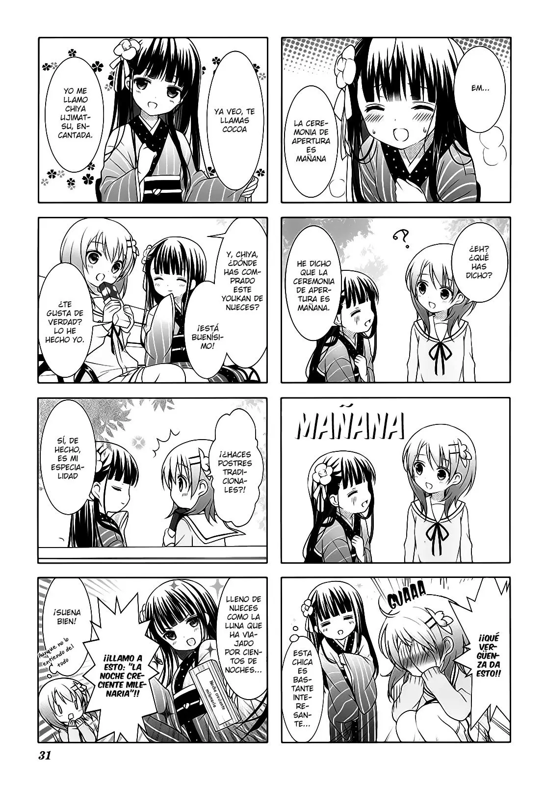 Gochuumon wa Usagi desu ka? (2011) - Capítulo 3 - Página 7 - LectorTMOo