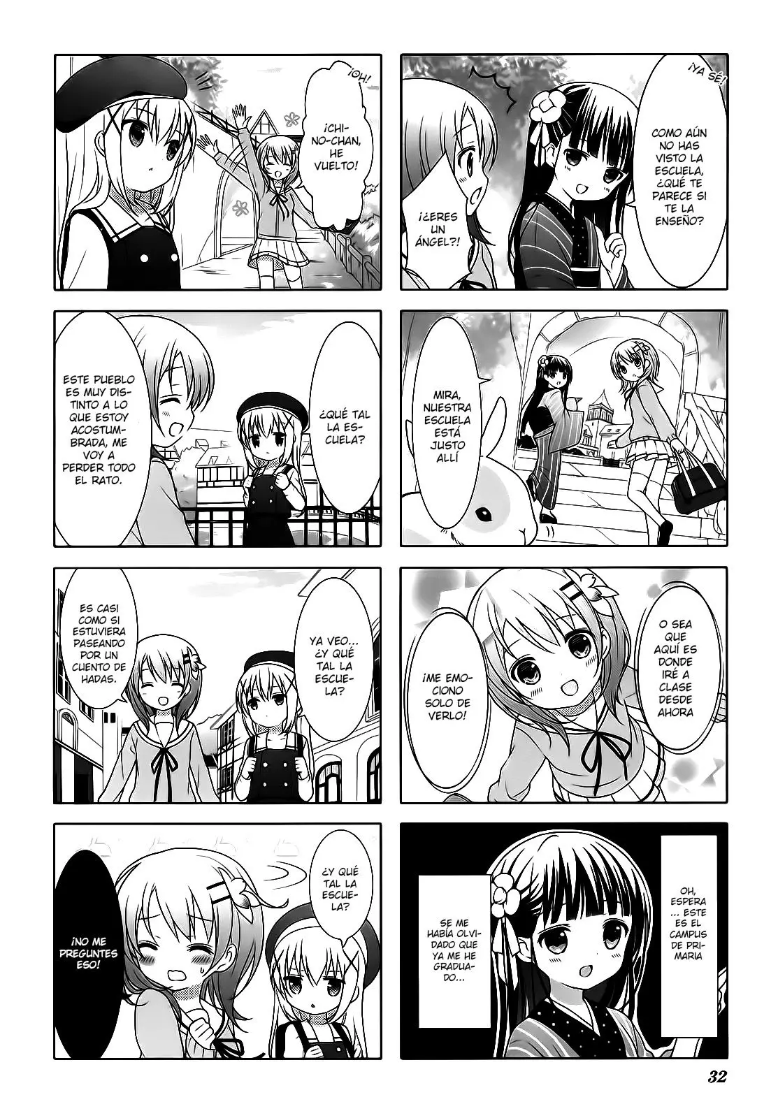 Gochuumon wa Usagi desu ka? (2011) - Capítulo 3 - Página 8 - LectorTMOo