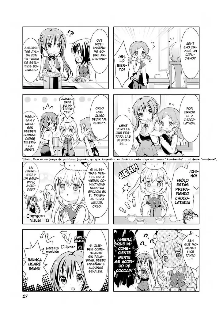 Gochuumon wa Usagi desu ka? (2011) - Capítulo 31 - Página 4 - LectorTMOo
