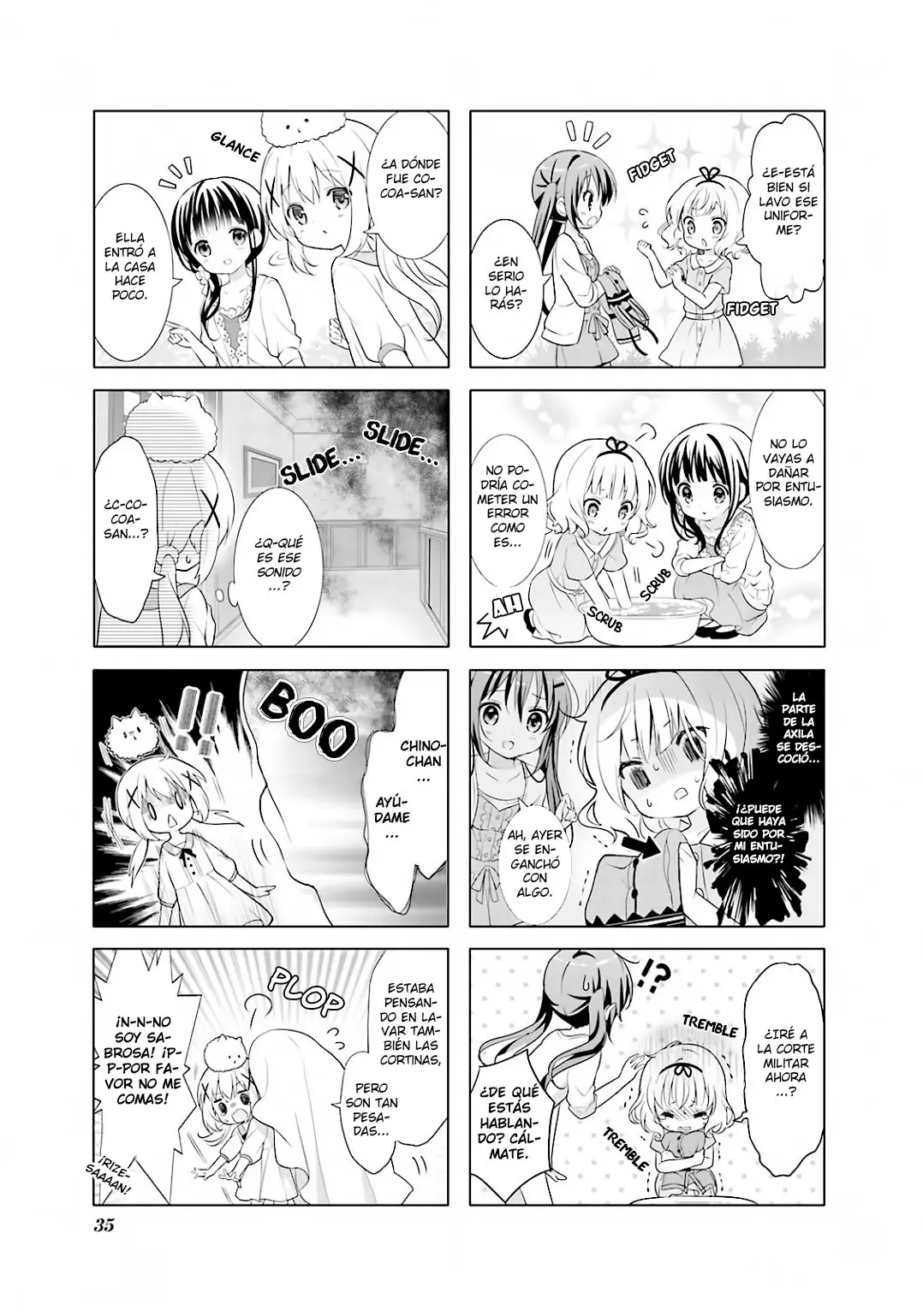 Gochuumon wa Usagi desu ka? (2011) - Capítulo 32 - Página 4 - LectorTMOo