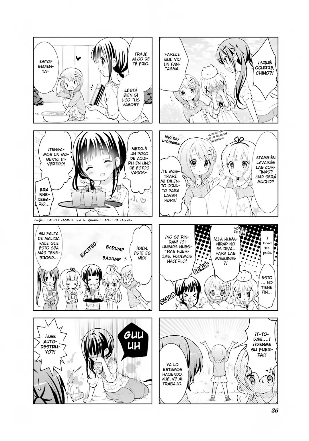 Gochuumon wa Usagi desu ka? (2011) - Capítulo 32 - Página 5 - LectorTMOo