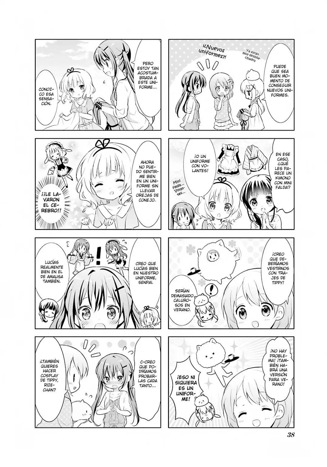 Gochuumon wa Usagi desu ka? (2011) - Capítulo 32 - Página 7 - LectorTMOo