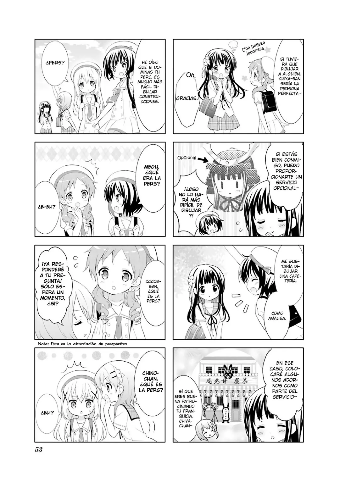 Gochuumon wa Usagi desu ka? (2011) - Capítulo 34 - Página 4 - LectorTMOo