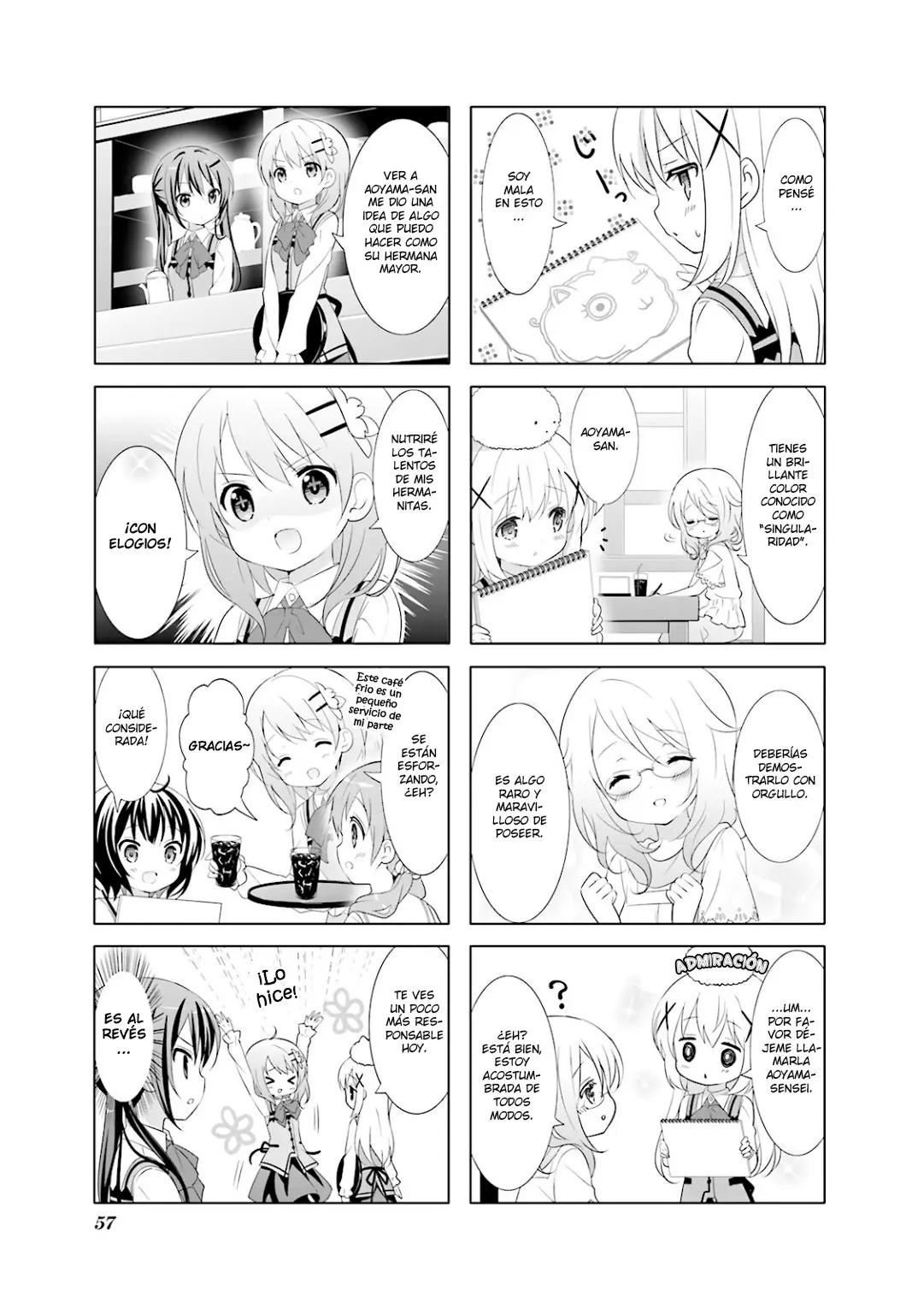 Gochuumon wa Usagi desu ka? (2011) - Capítulo 34 - Página 8 - LectorTMOo
