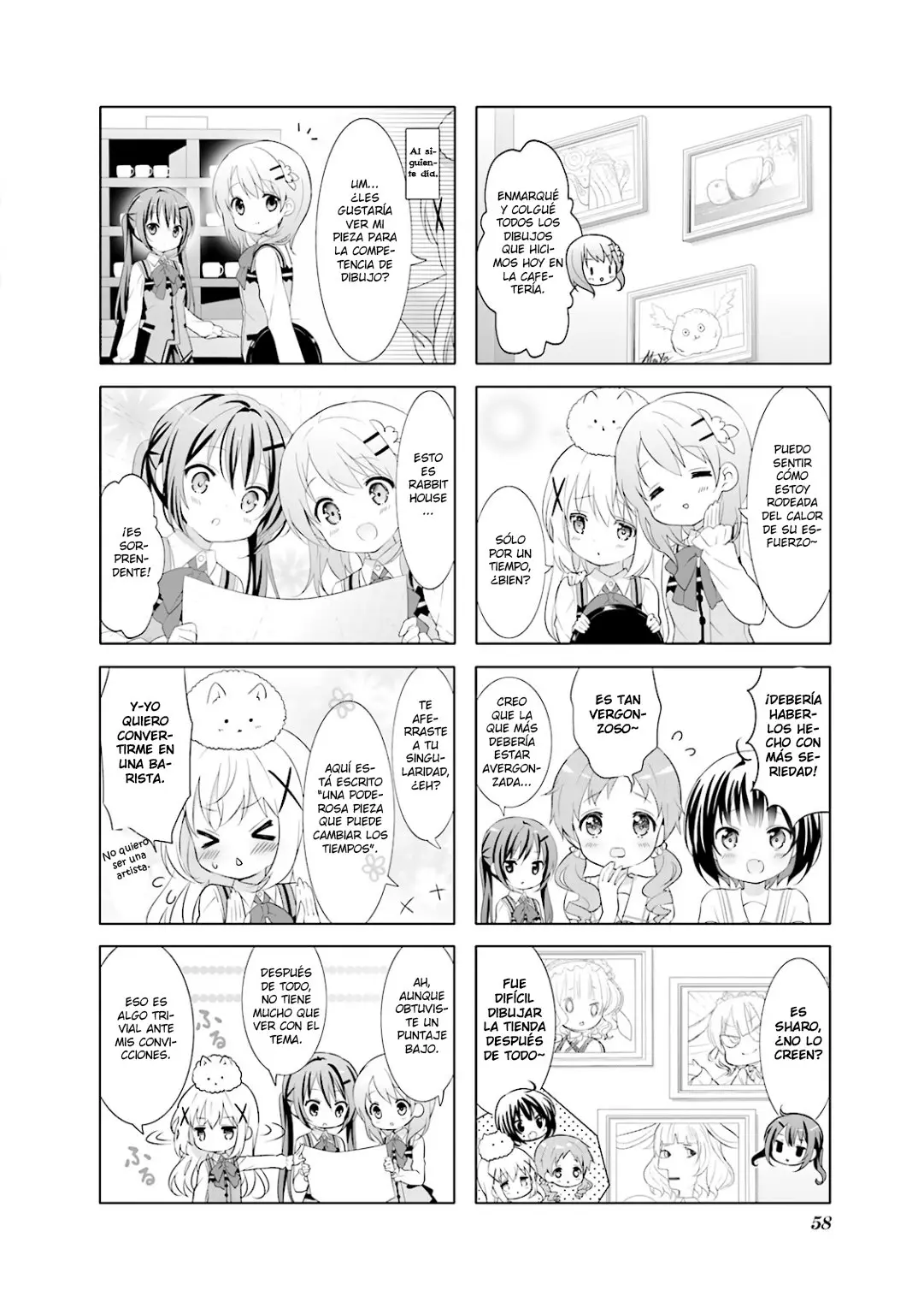 Gochuumon wa Usagi desu ka? (2011) - Capítulo 34 - Página 9 - LectorTMOo