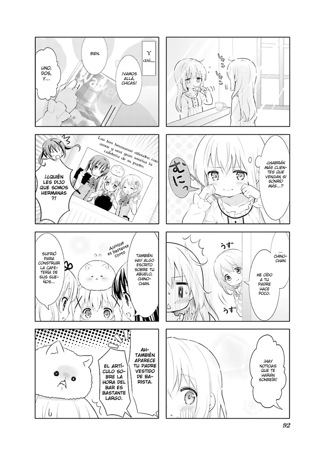 Gochuumon wa Usagi desu ka? (2011) - Capítulo 38 - Página 9 - LectorTMOo