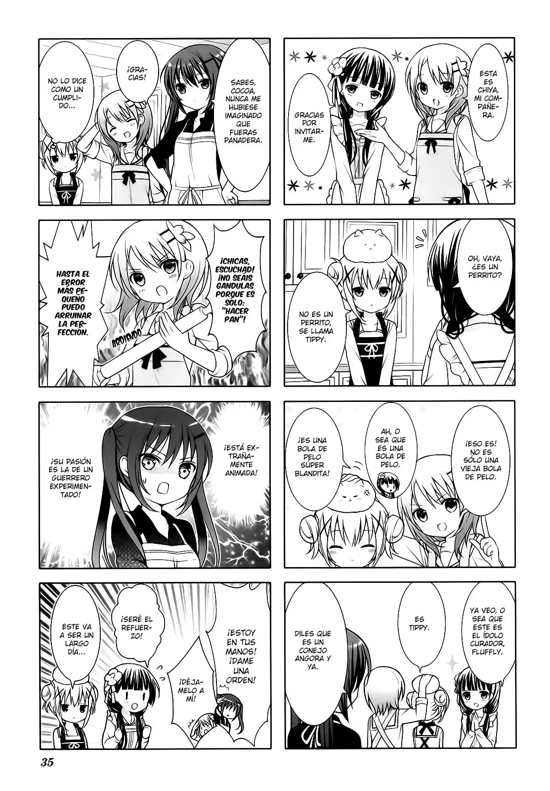 Gochuumon wa Usagi desu ka? (2011) - Capítulo 4 - Página 3 - LectorTMOo
