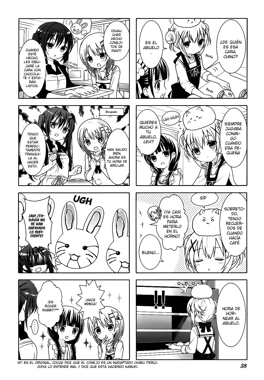 Gochuumon wa Usagi desu ka? (2011) - Capítulo 4 - Página 6 - LectorTMOo