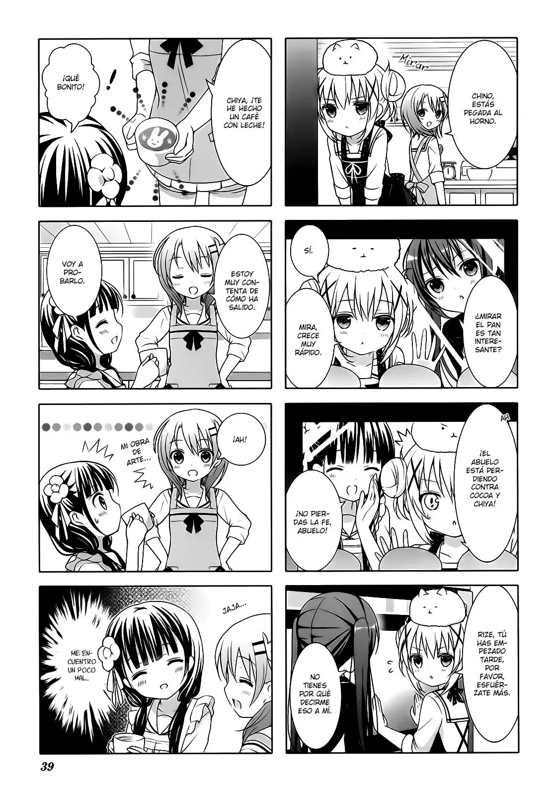 Gochuumon wa Usagi desu ka? (2011) - Capítulo 4 - Página 7 - LectorTMOo