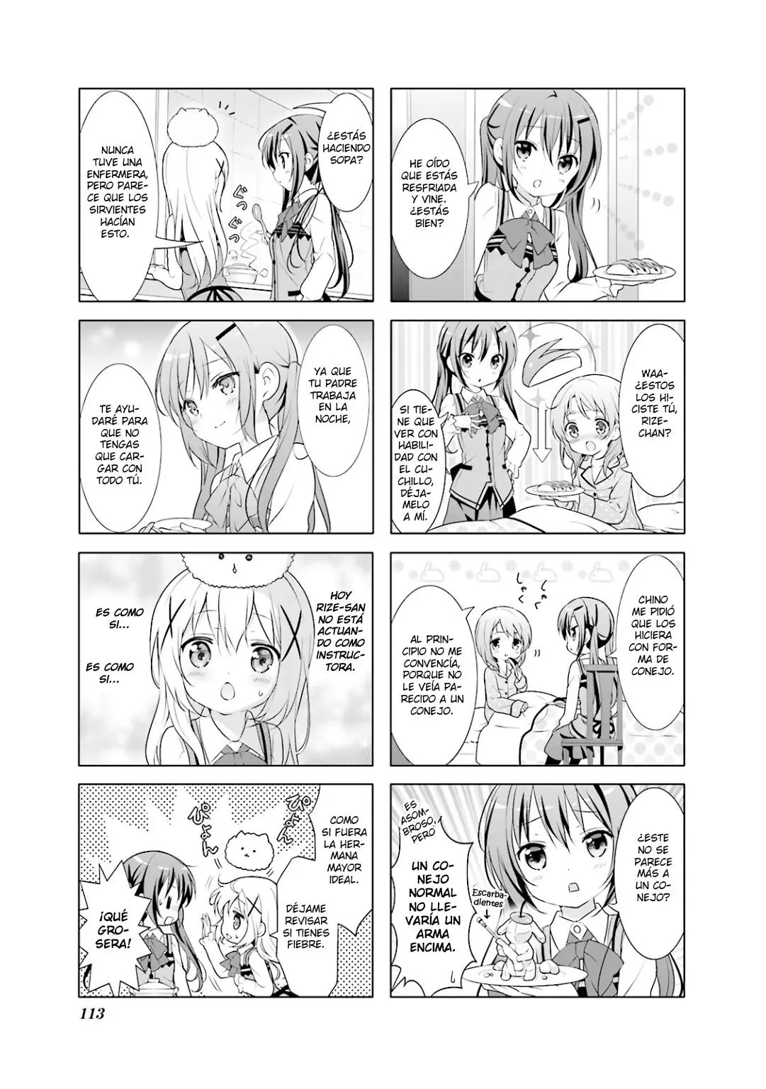 Gochuumon wa Usagi desu ka? (2011) - Capítulo 41 - Página 4 - LectorTMOo
