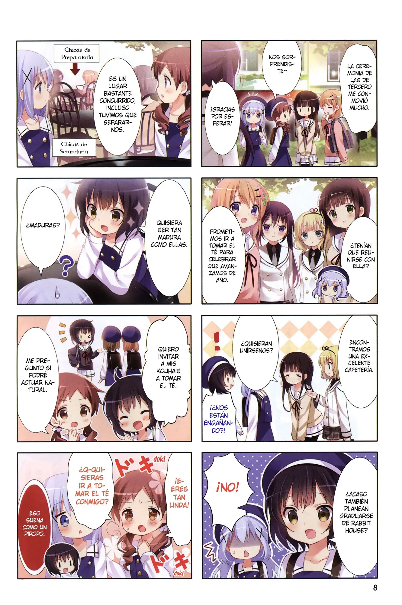 Gochuumon wa Usagi desu ka? (2011) - Capítulo 44 - Página 3 - LectorTMOo