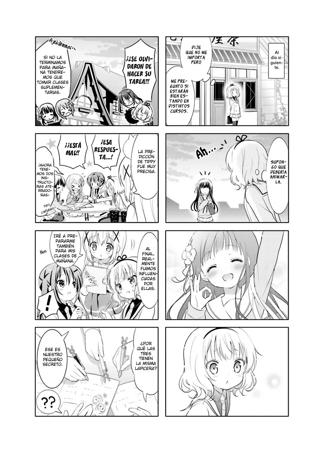 Gochuumon wa Usagi desu ka? (2011) - Capítulo 48 - Página 9 - LectorTMOo