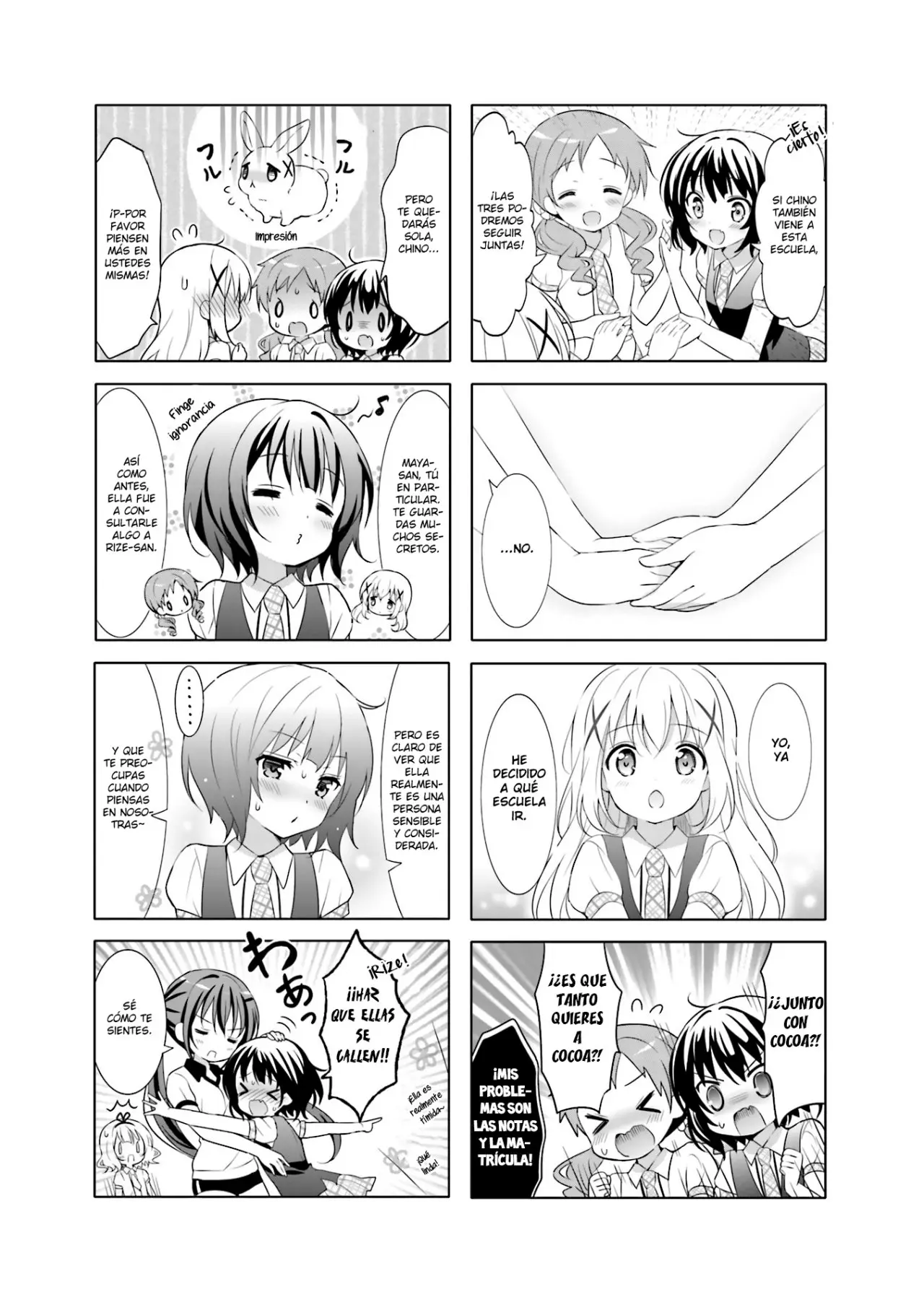 Gochuumon wa Usagi desu ka? (2011) - Capítulo 65 - Página 8 - LectorTMOo