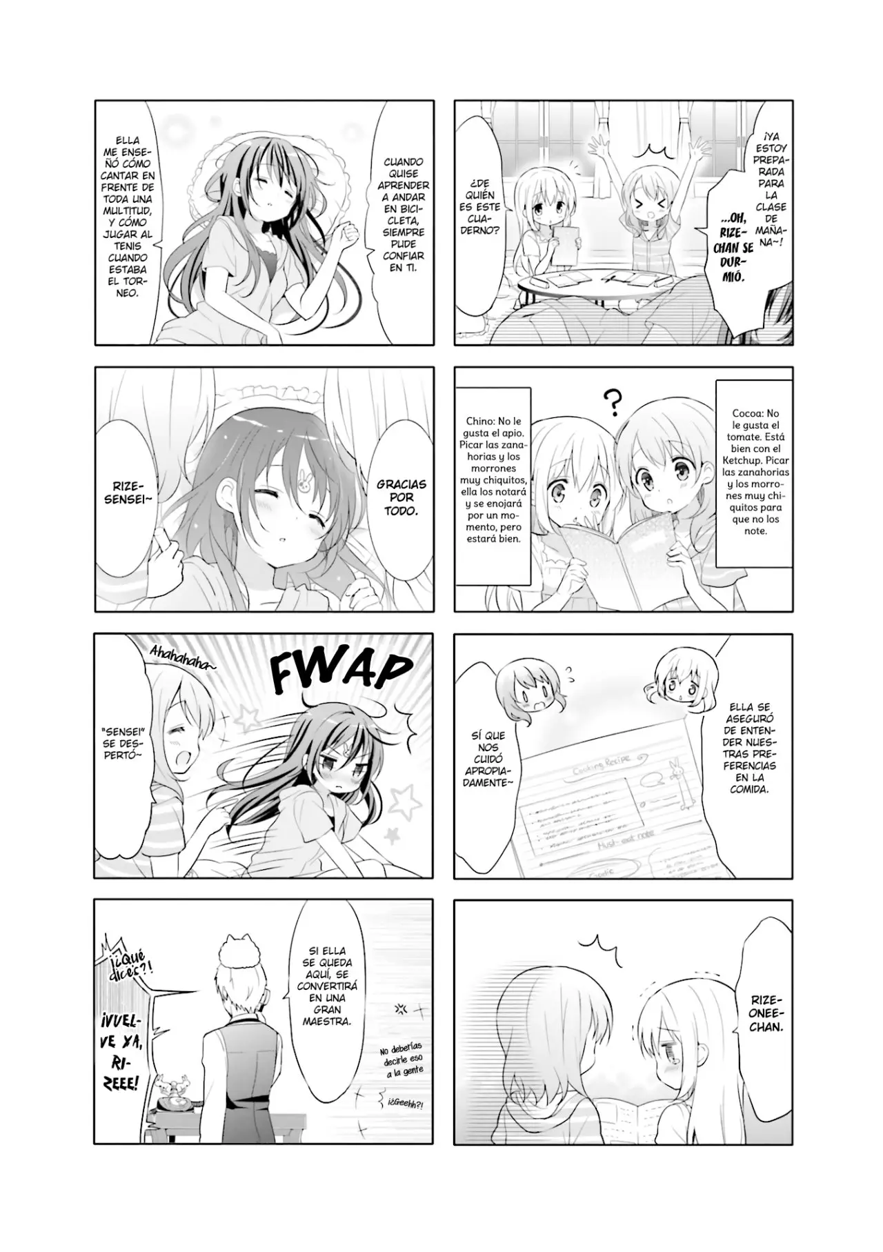 Gochuumon wa Usagi desu ka? (2011) - Capítulo 70 - Página 9 - LectorTMOo