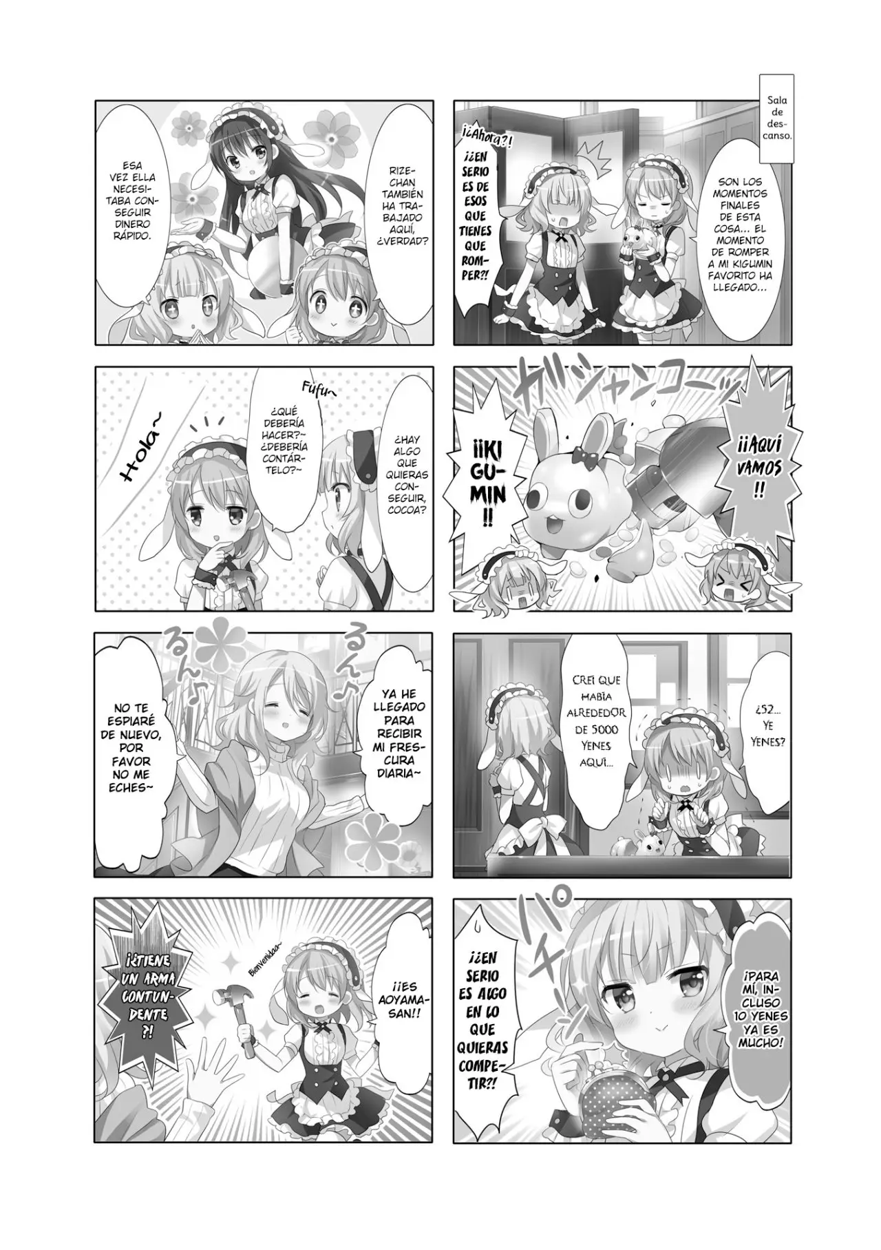 Gochuumon wa Usagi desu ka? (2011) - Capítulo 77 - Página 3 - LectorTMOo