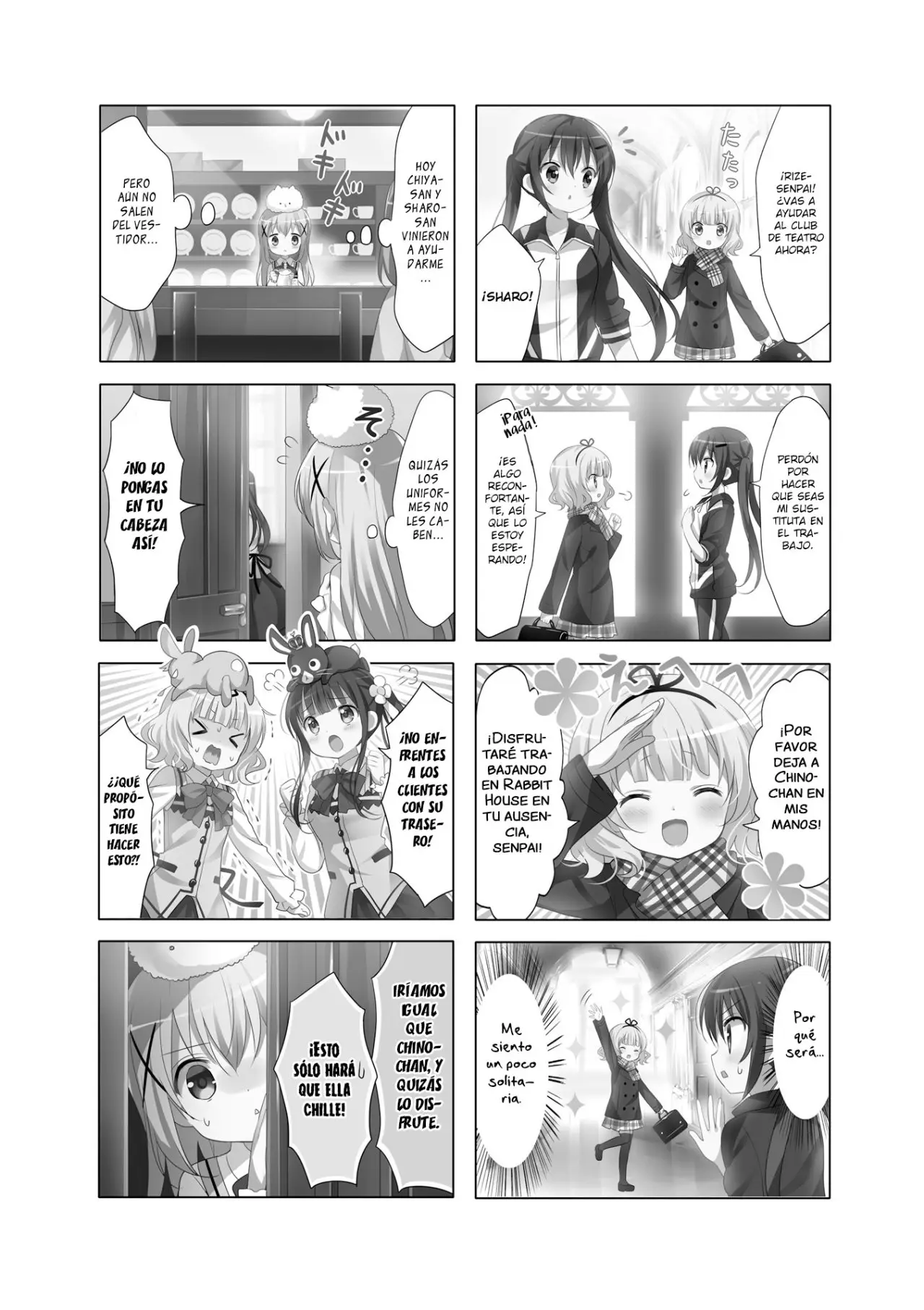 Gochuumon wa Usagi desu ka? (2011) - Capítulo 79 - Página 3 - LectorTMOo