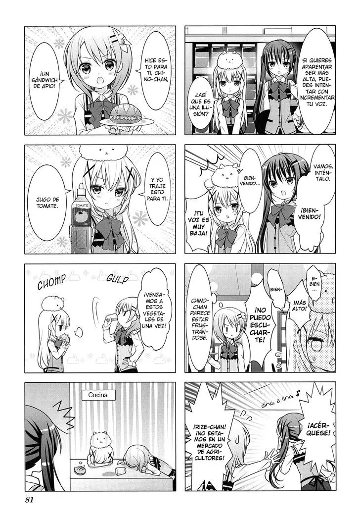 Gochuumon wa Usagi desu ka? (2011) - Capítulo 9 - Página 8 - LectorTMOo
