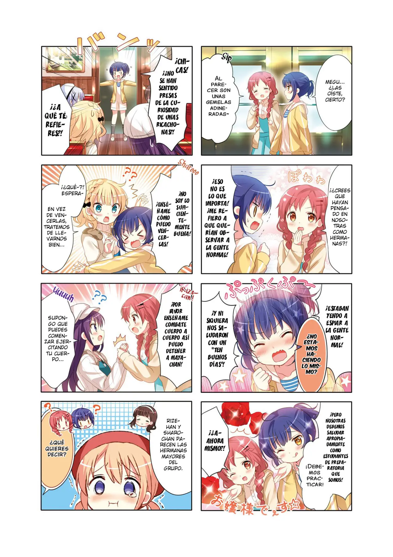 Gochuumon wa Usagi desu ka? (2011) - Capítulo 95 - Página 7 - LectorTMOo