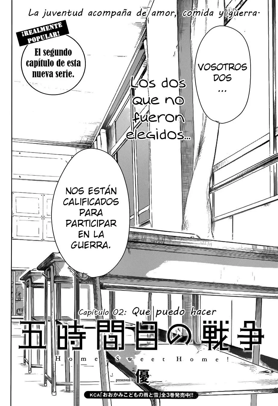Gojikanme no Sensou - Home, Sweet Home! (2014) - Capítulo 2 - Página 5 - LectorTMOo