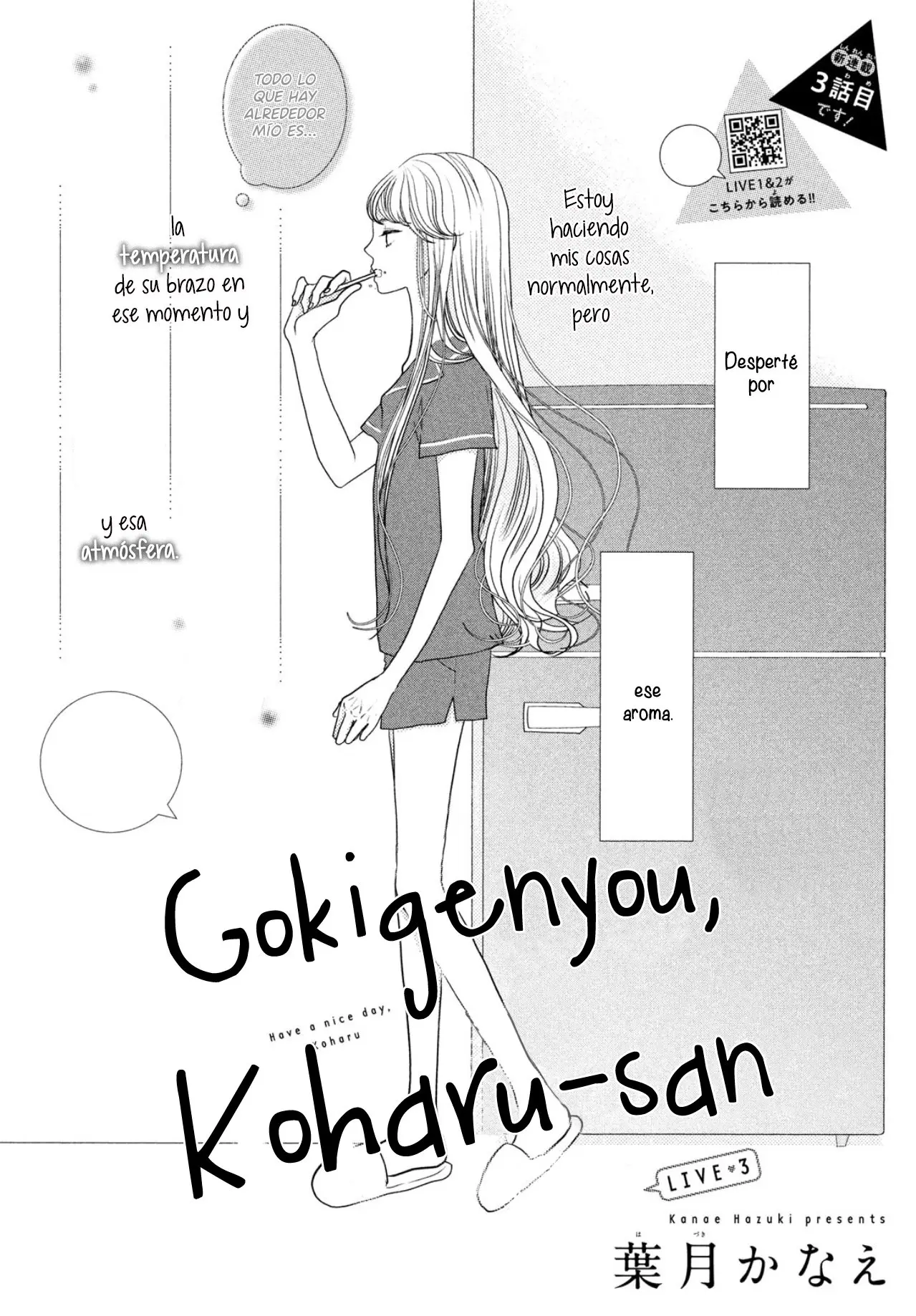 Gokigenyou, Koharu-san (2019) - Capítulo 3 - Página 4 - LectorTMOo