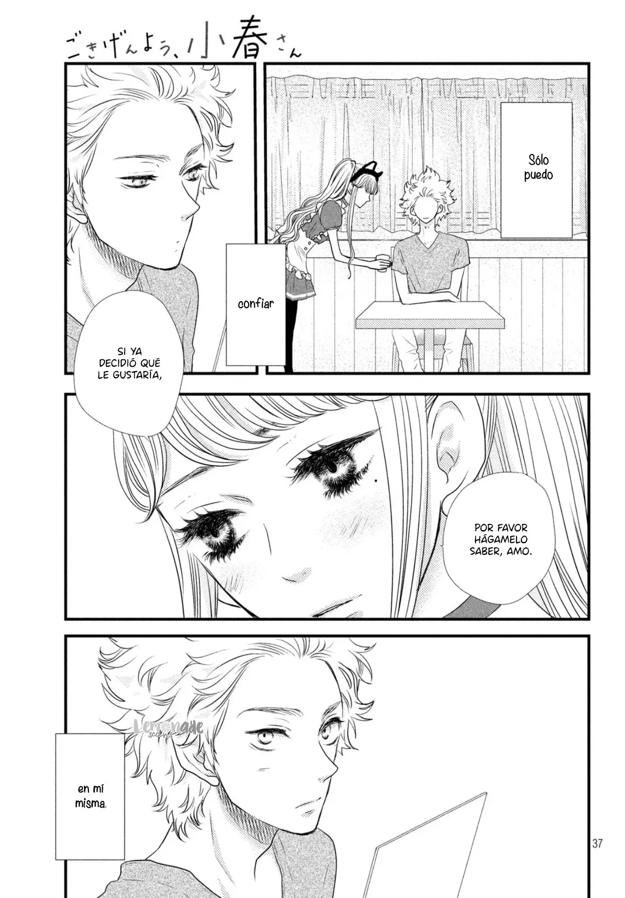 Gokigenyou, Koharu-san (2019) - Capítulo 3 - Página 39 - LectorTMOo