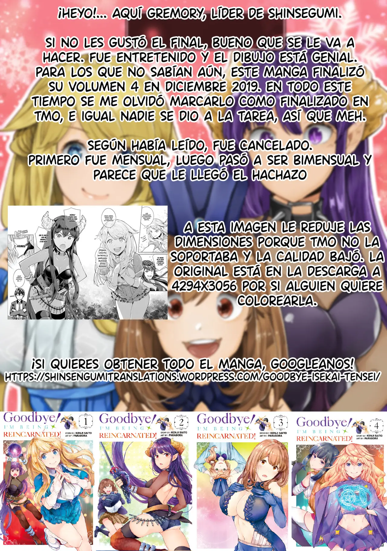 Goodbye Isekai Tensei (2017) - Capítulo 18 - Página 46 - LectorTMOo