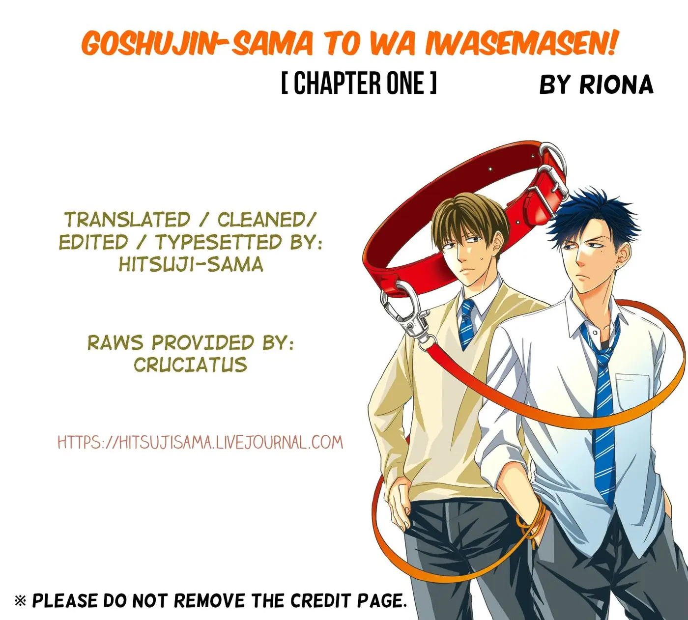 Goshujinsama to wa Iwasemasen! (2017) - Capítulo 1 - Página 3 - LectorTMOo